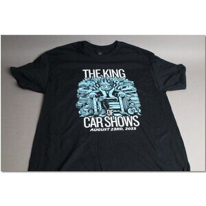 The King of Car Shows August 23rd 2025 car show T shirt. Size L. Brand new